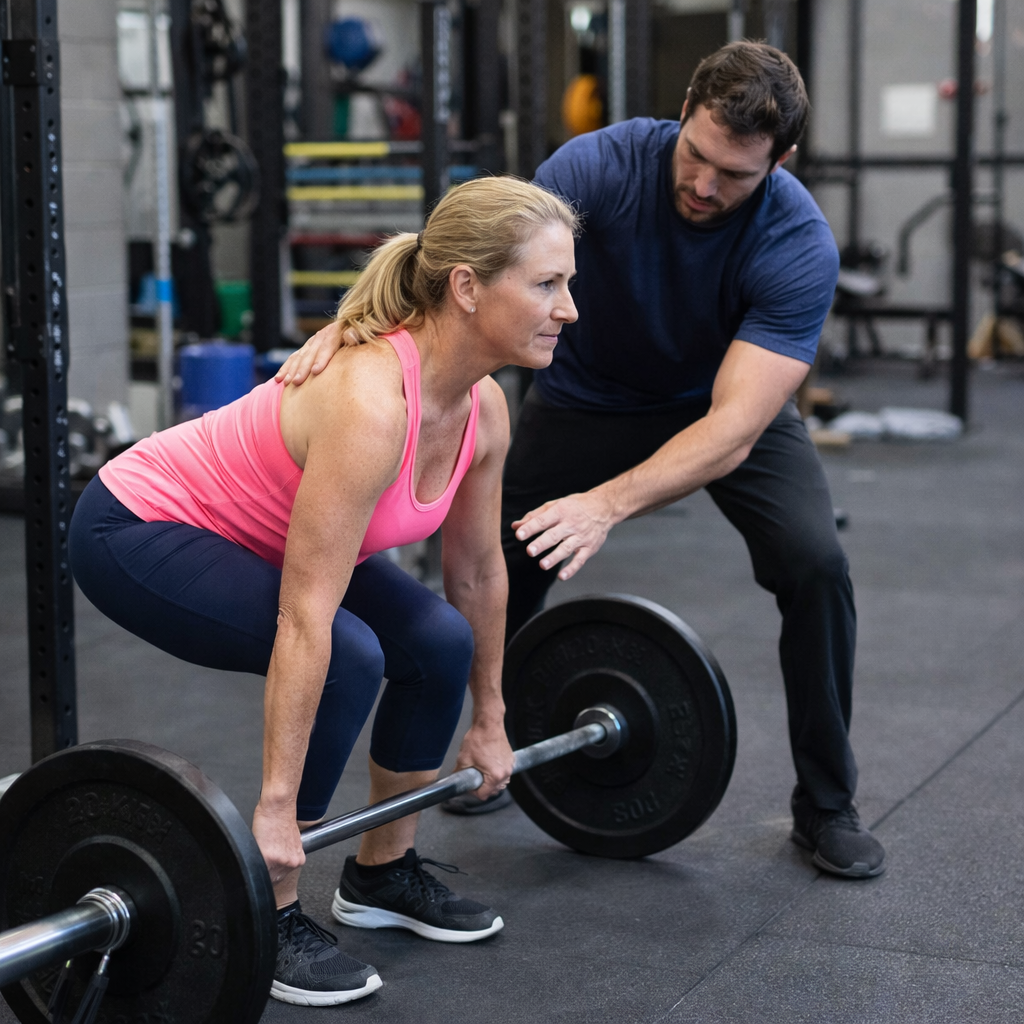 Entrenamiento mujeres mayores 40 menopausia Barcelona